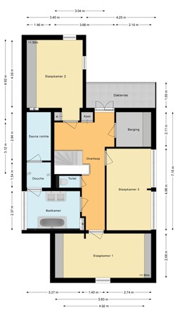 Floorplan - Nieuwstraat 52, 2411 EM Bodegraven